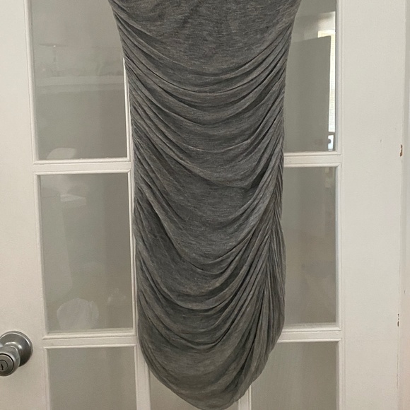 WAVERLY Grey Mini Party Dress - Picture 2 of 3